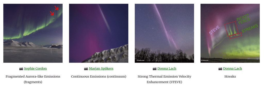 Hvordan gjenkjenne sjeldne nordlys fenomener? 2